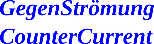 Logo - GegenStrömung
