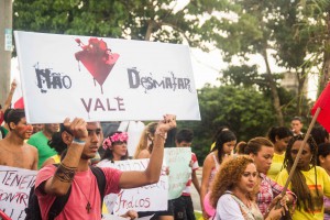 Demonstration in São Luis, 2014 / Foto: Marcelo Cruz