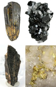 Zinn, Wolfram, Koltan, Gold